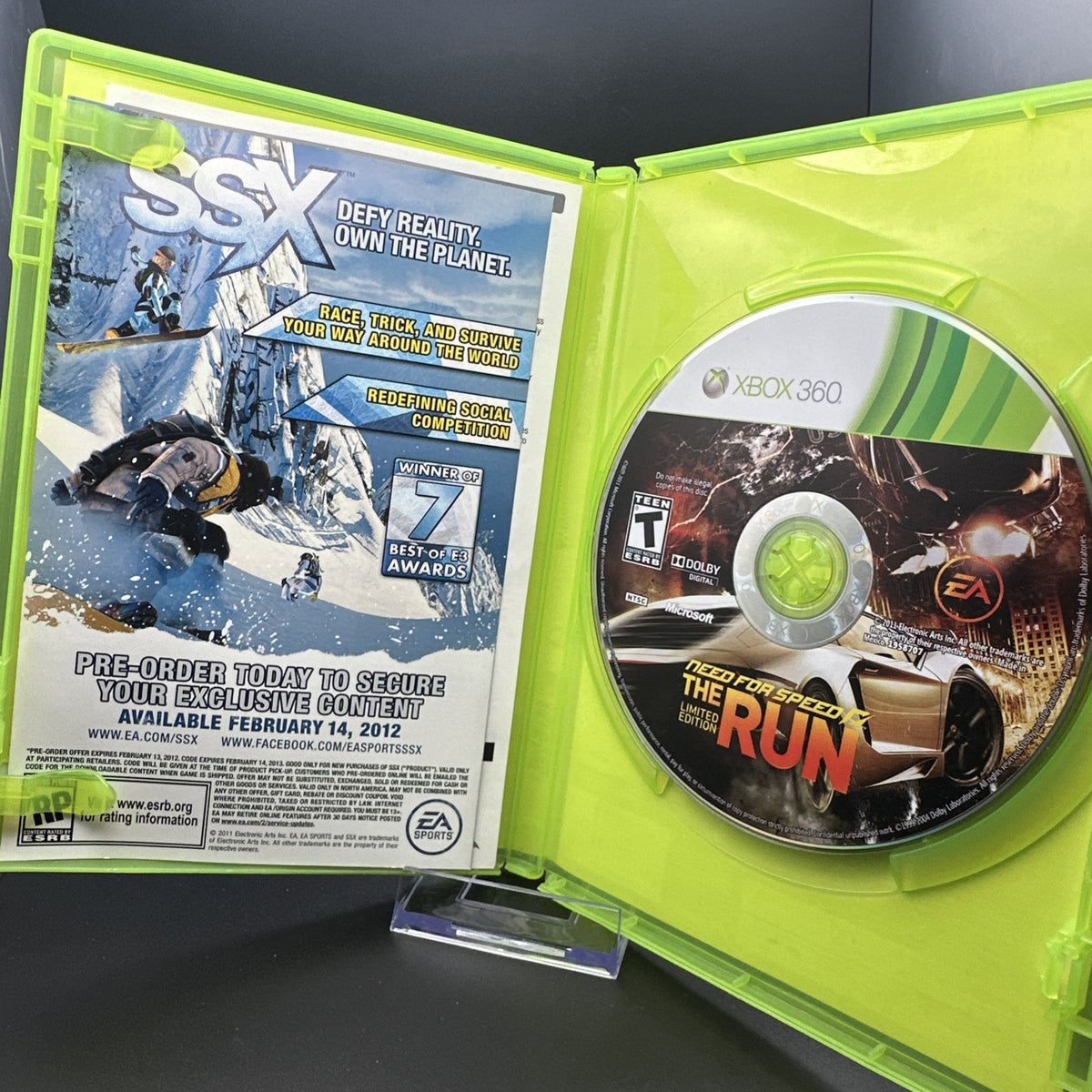 Need for Speed: The Run (Microsoft Xbox 360, 2011)
