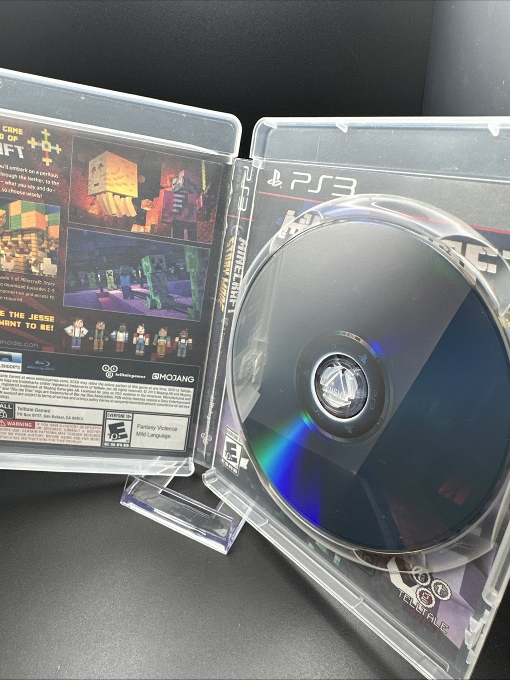 Minecraft: Story Mode -- Season Pass Disc (Sony PlayStation 3, 2015)