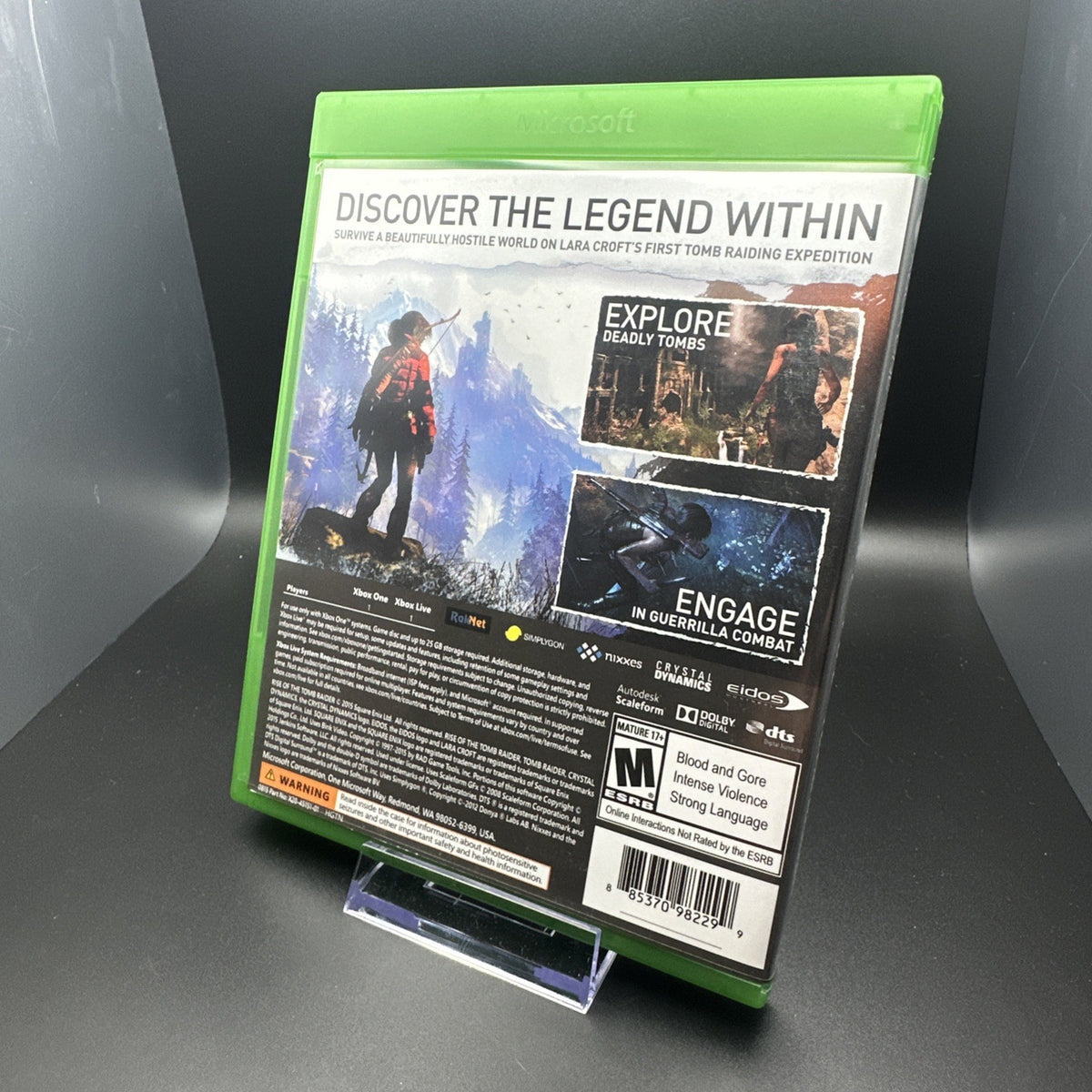 Rise of the Tomb Raider (Microsoft Xbox One, 2015)