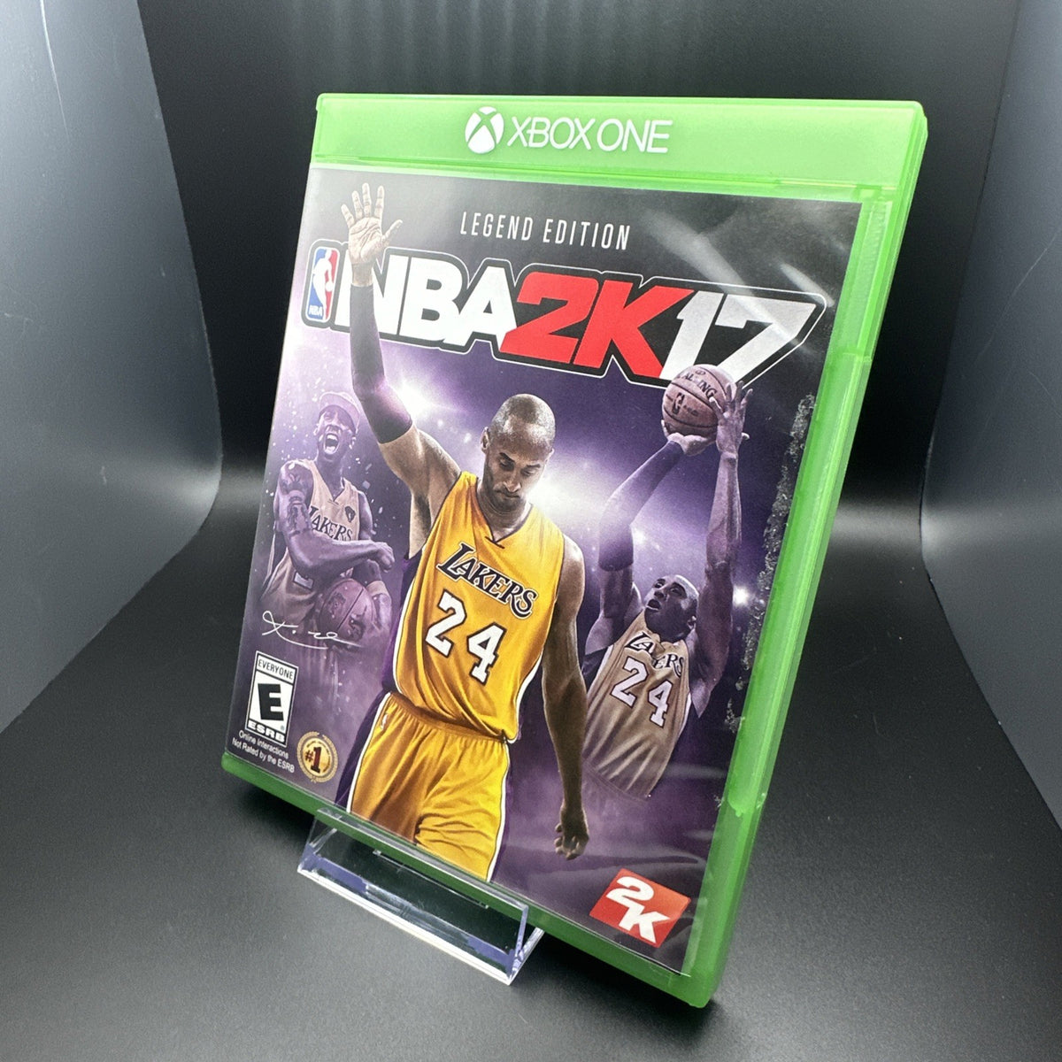 NBA 2K17 - KOBE BRYANT LIMITED EDITION - XBOX ONE - CIB MINT