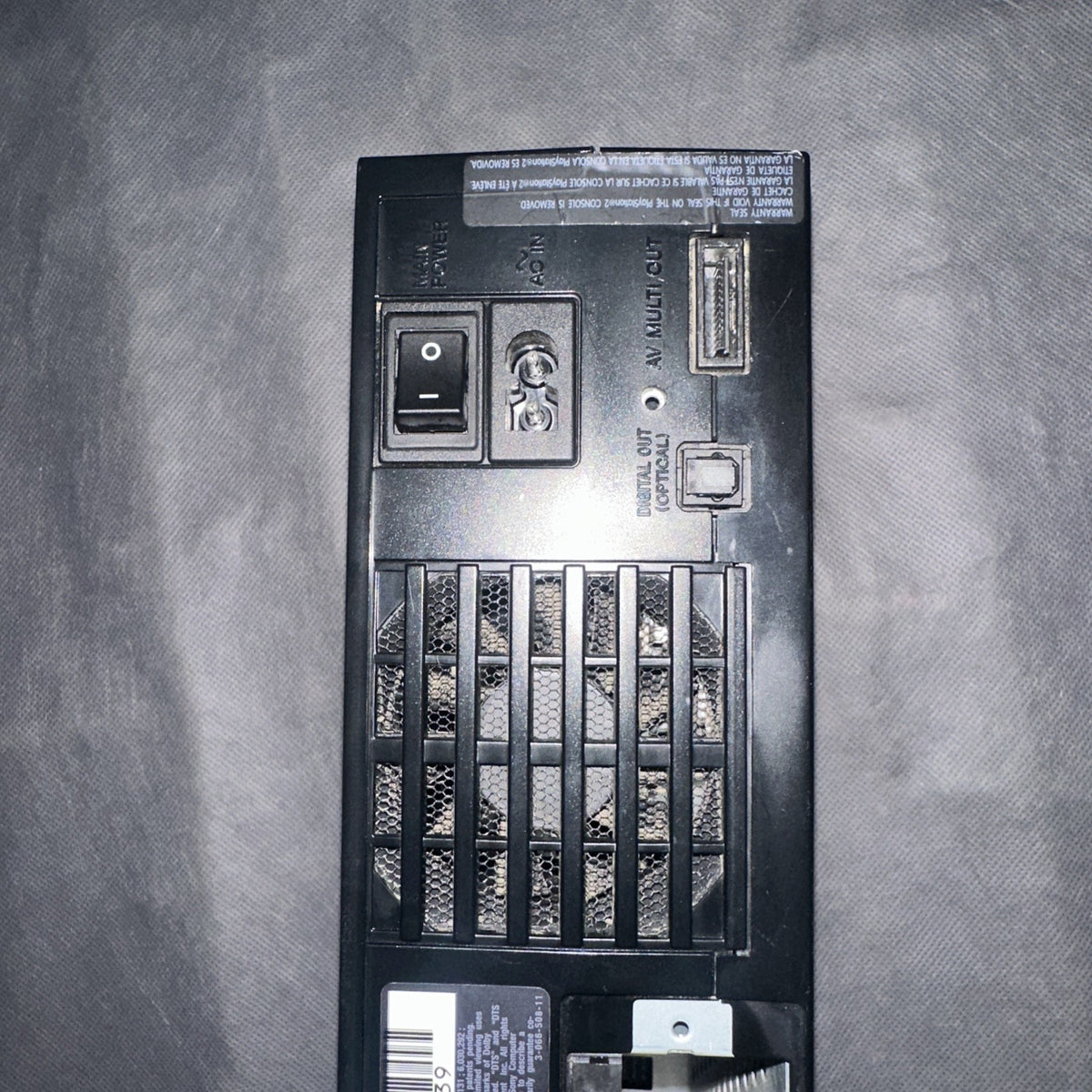 DEFECTIVE- Sony PlayStation 2 Video Game Console - Black SCPH-30001