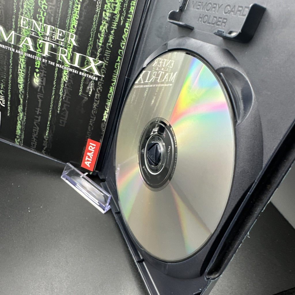 Enter the Matrix (Sony PlayStation 2, 2003) HOLO-COVER ART