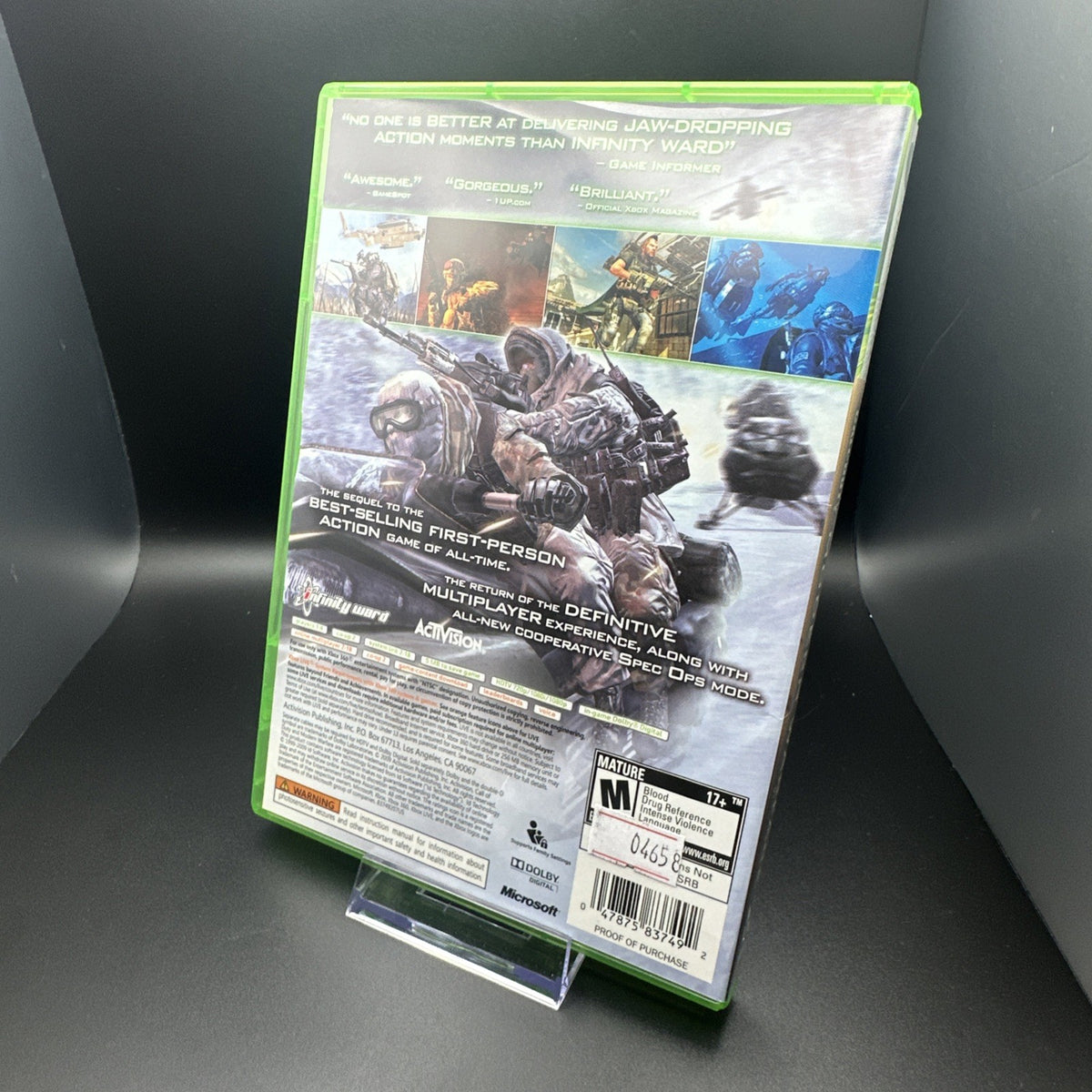 Call of Duty: Modern Warfare 2 (Microsoft Xbox 360, 2009)