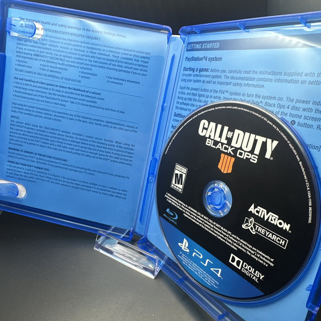 Call of Duty: Black Ops 4 (PlayStation 4, 2018)
