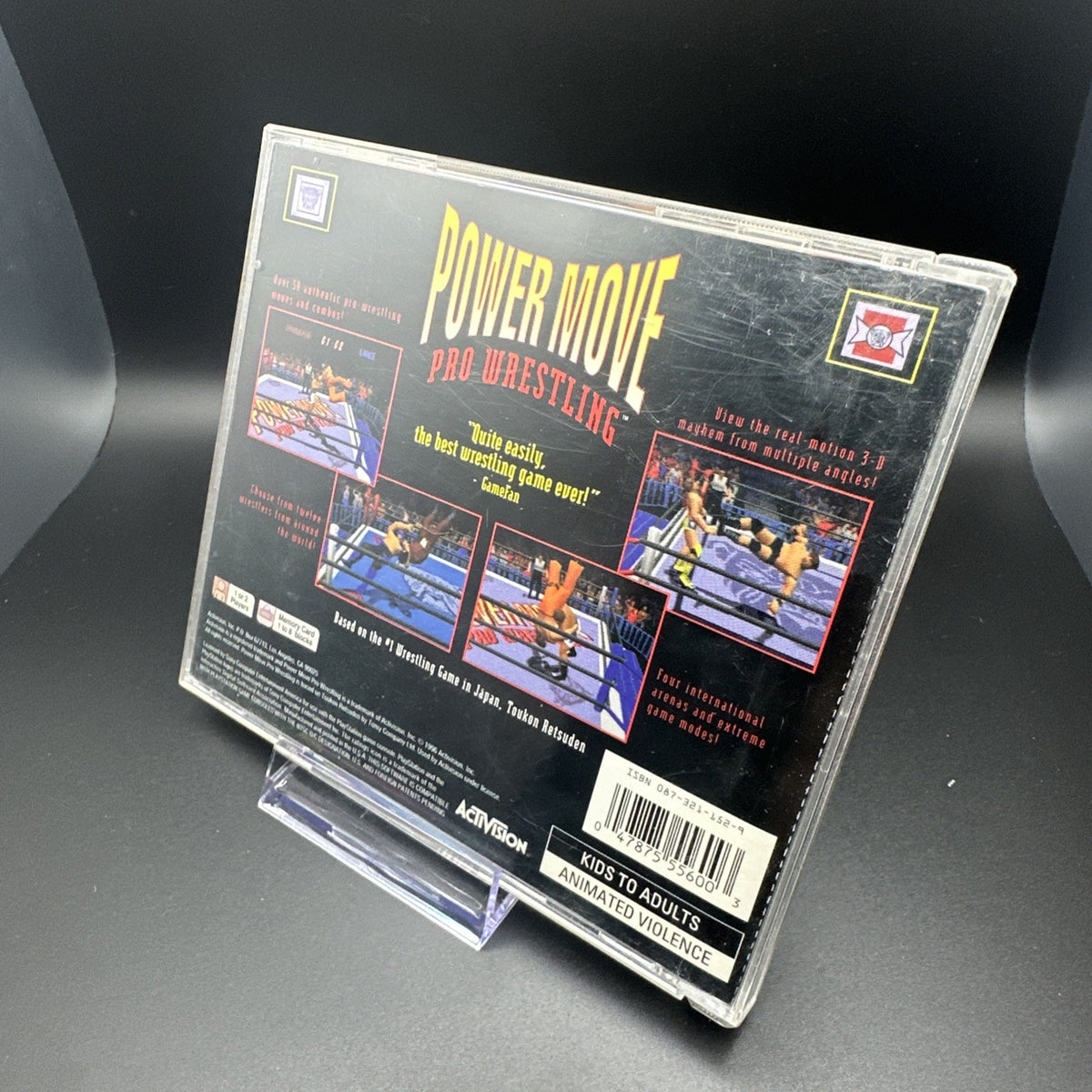Power Move Pro Wrestling (Sony PlayStation 1, 1996)