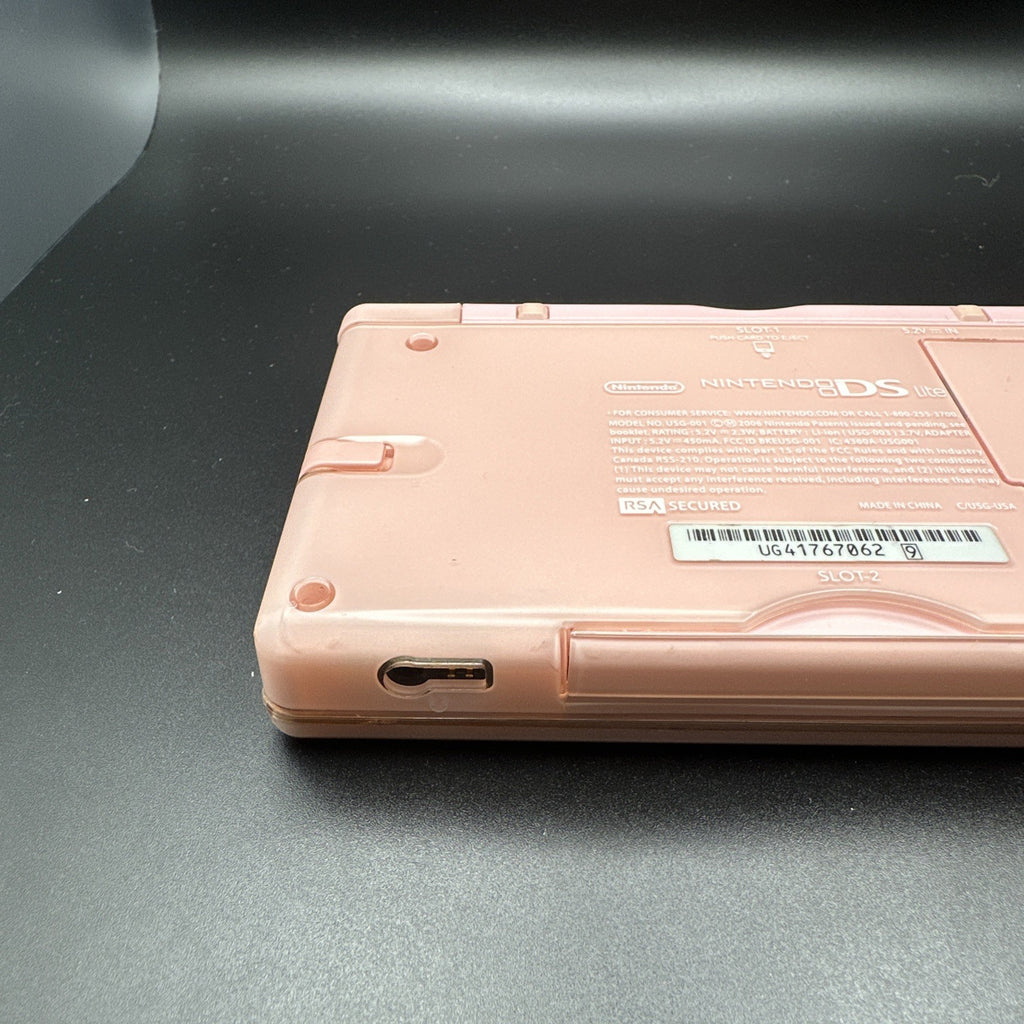Nintendo DS Lite System Portable Gaming Console - Coral Pink