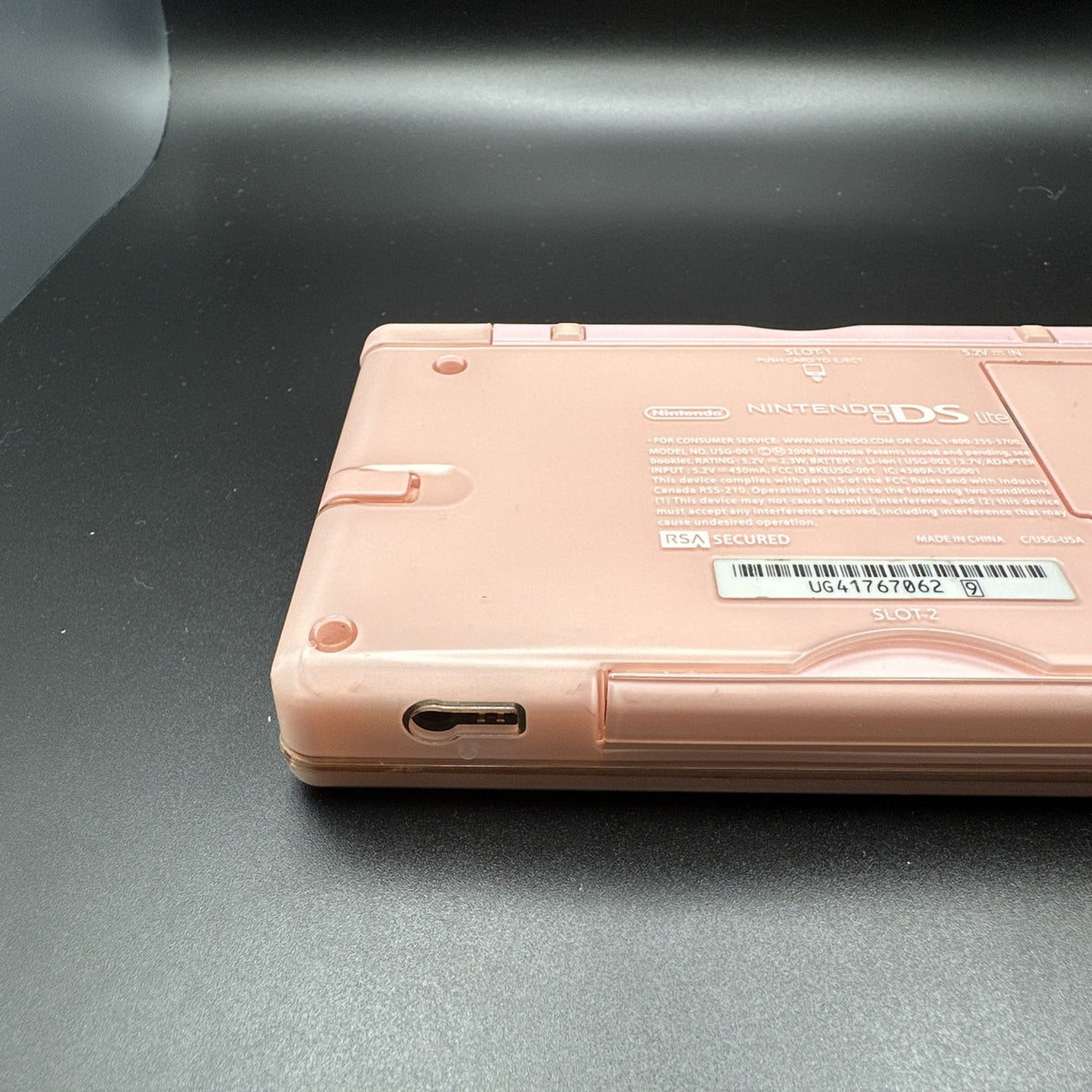 Nintendo DS Lite System Portable Gaming Console - Coral Pink