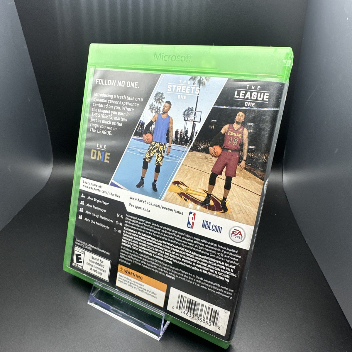 NBA Live 18 (Microsoft Xbox One, 2017)
