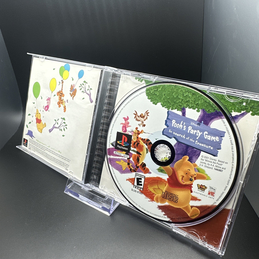 Disney's Pooh's Party Game: In Search of the Treasure (Sony PlayStation 1, 2001)