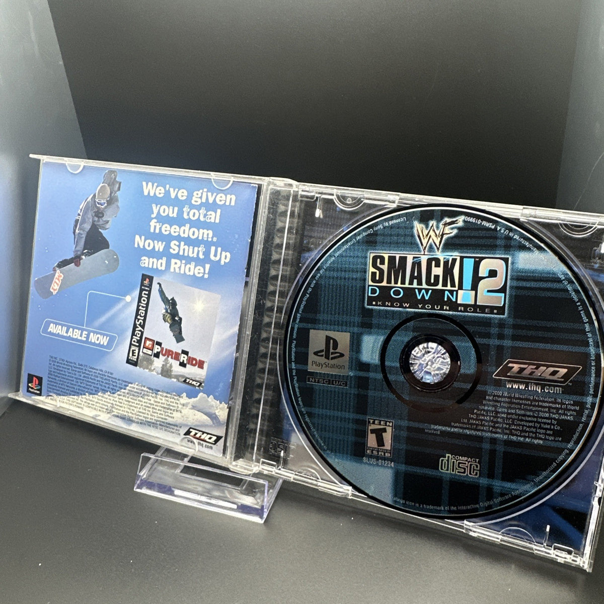 WWF SmackDown 2: Know Your Role (Sony PlayStation 1, 2000)