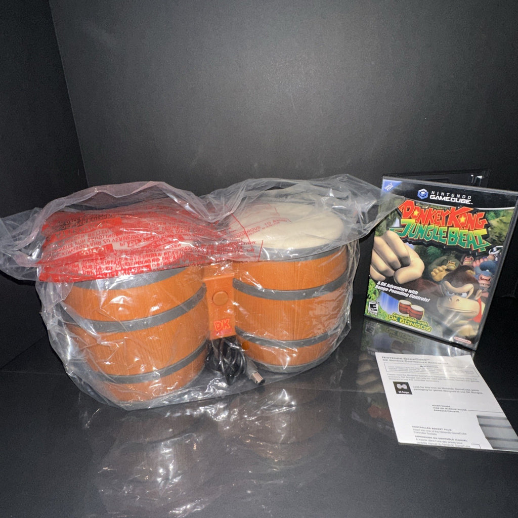 Donkey Kong Jungle Beat (2005 Nintendo GameCube) CIB