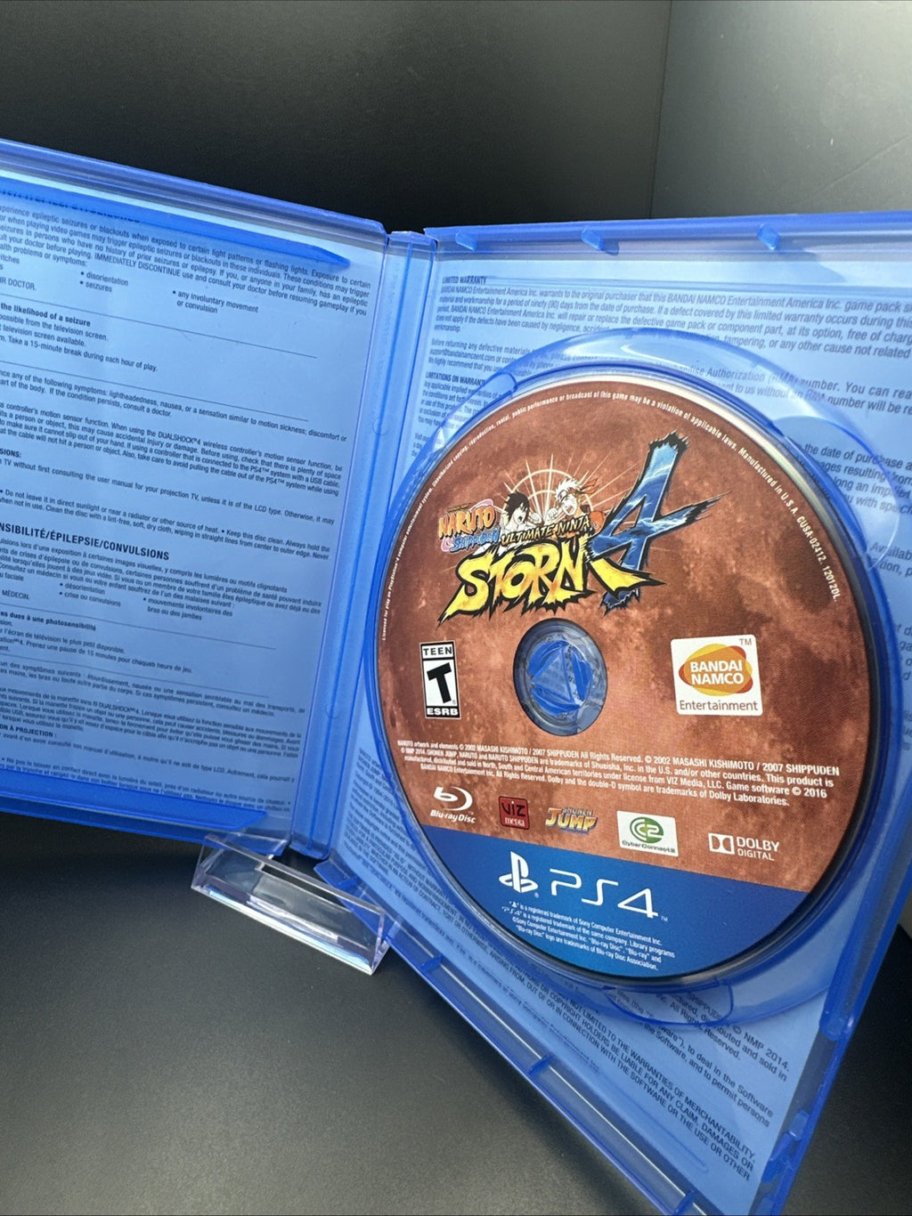 Naruto Shippuden: Ultimate Ninja Storm 4 (Sony PlayStation 4, 2016)
