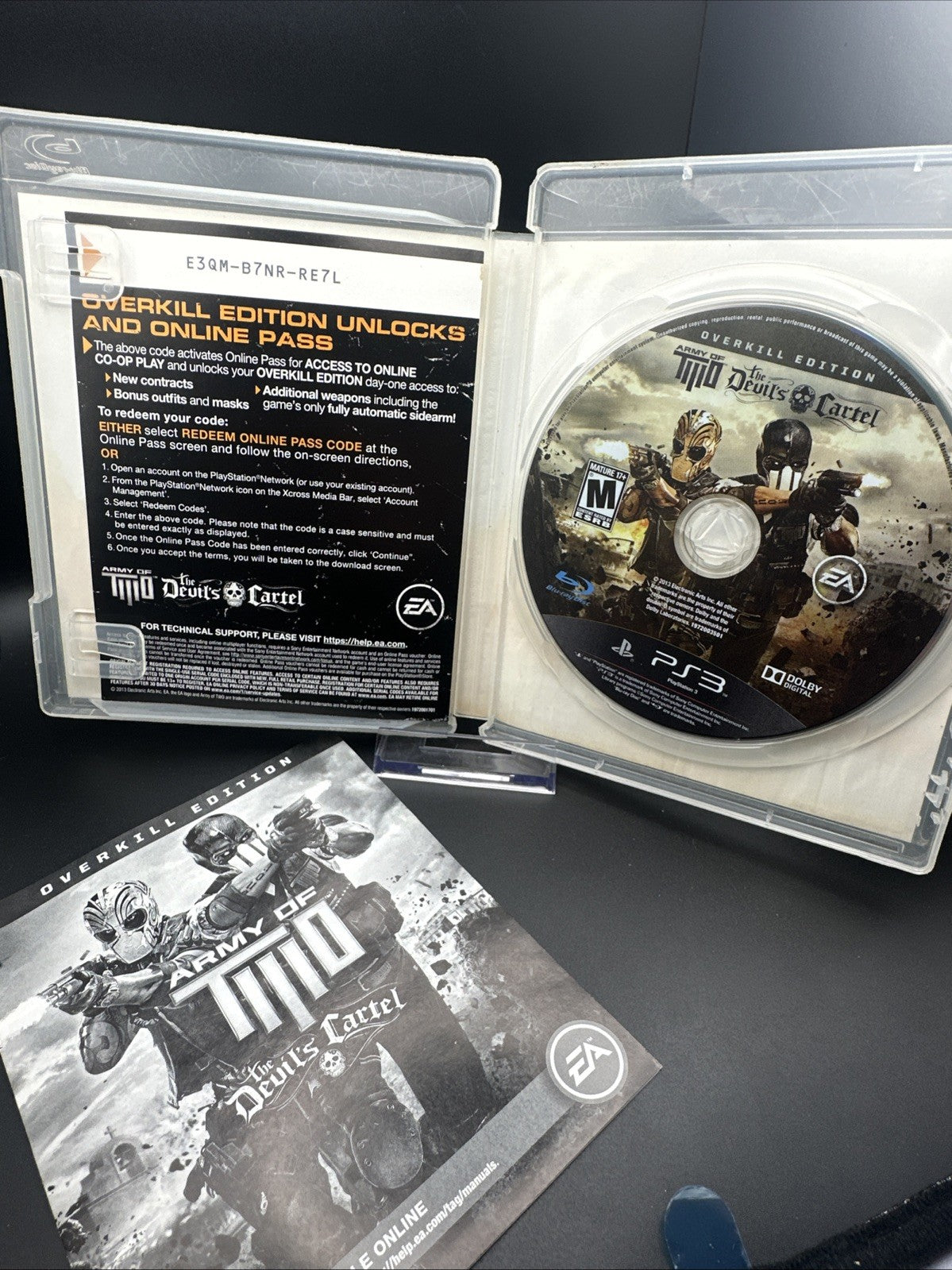 Army of Two: The Devil's Cartel -- Overkill Edition (Sony PlayStation 3, 2013)