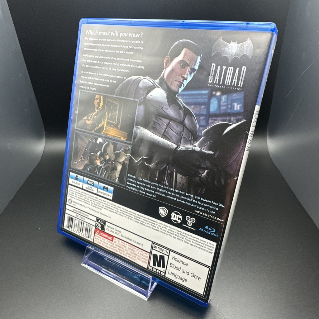 Batman: The Telltale Series -- Season Pass Disc (Sony PlayStation 4, 2016)