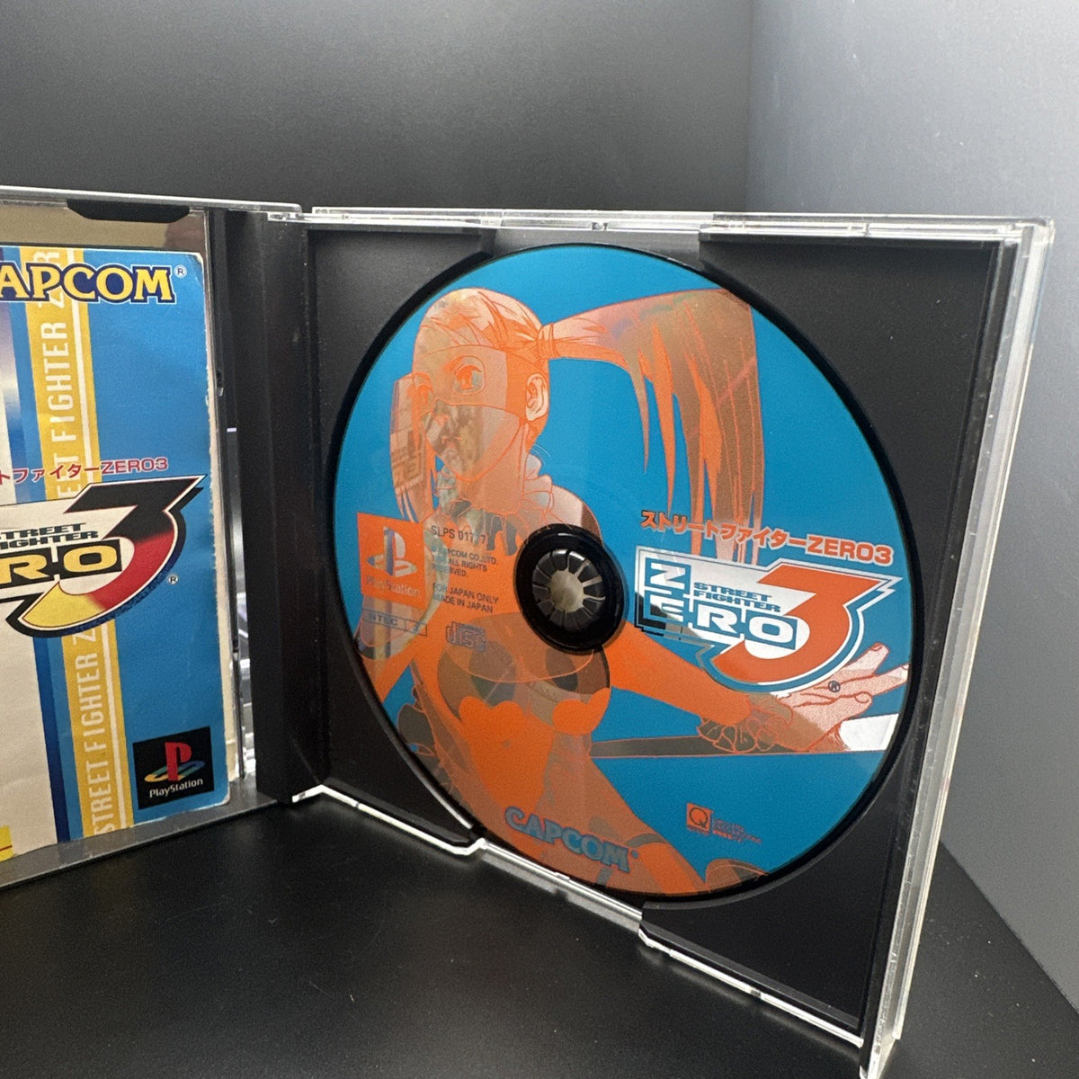 Sony Playstation 1 PS1 Street Fighter ZERO 3 Japanese Version