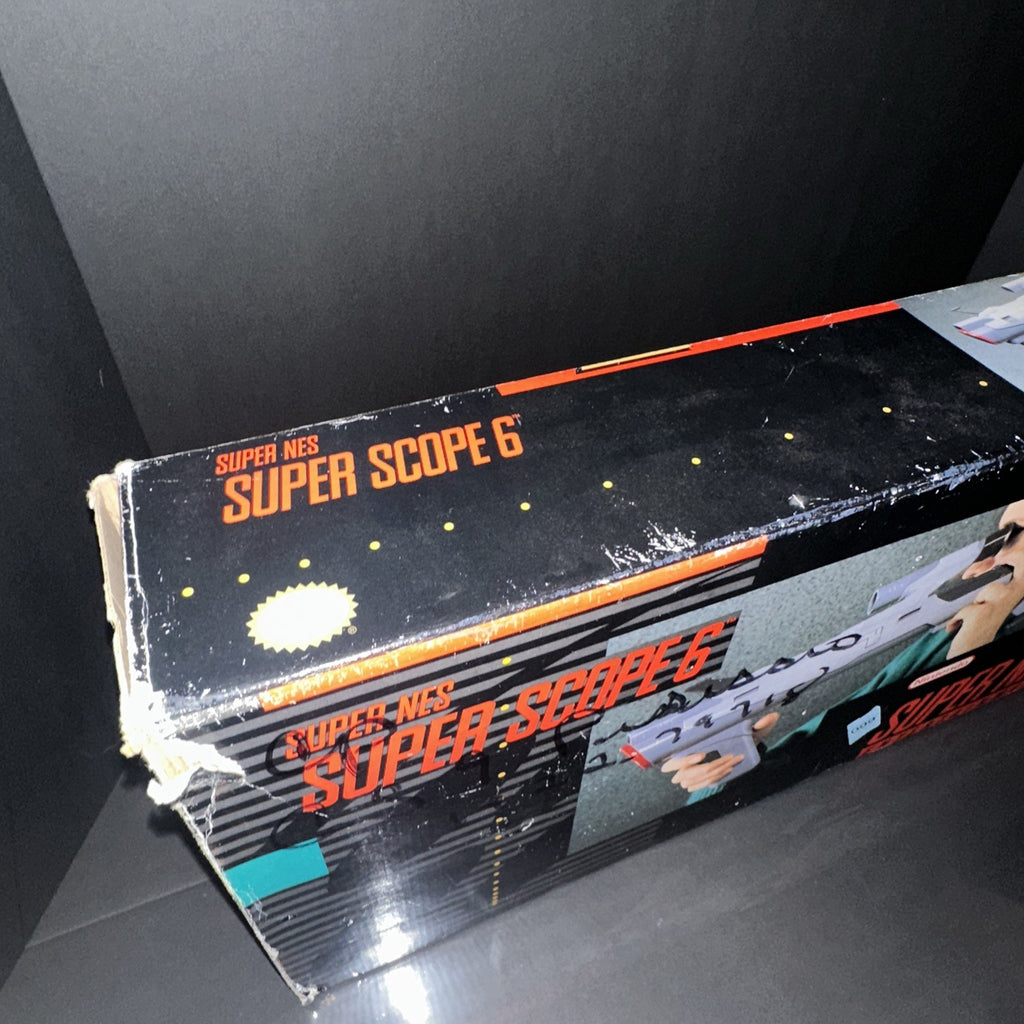 Super Nintendo SNES Super Scope 6 Complete