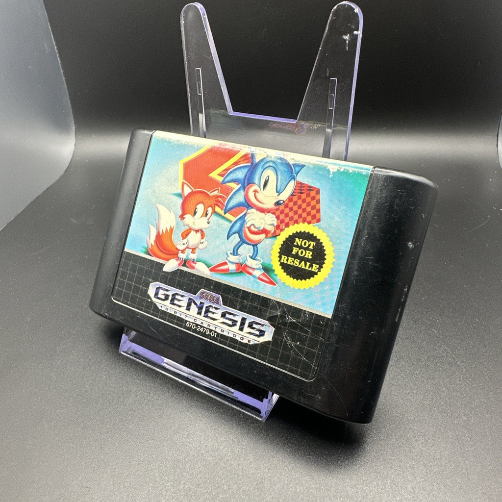 Sonic the Hedgehog 2 - NOT FOR RESALE TAGGED (SEGA Genesis, 1992)