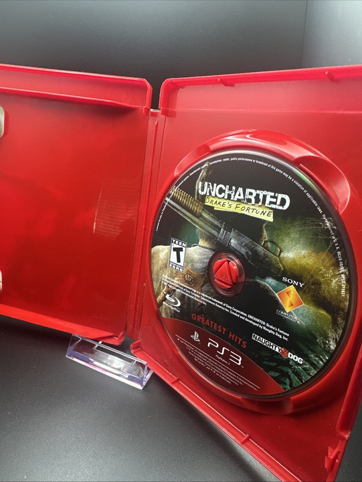 Uncharted: Drake's Fortune -- Greatest Hits Edition (Sony PlayStation 3, 2009)