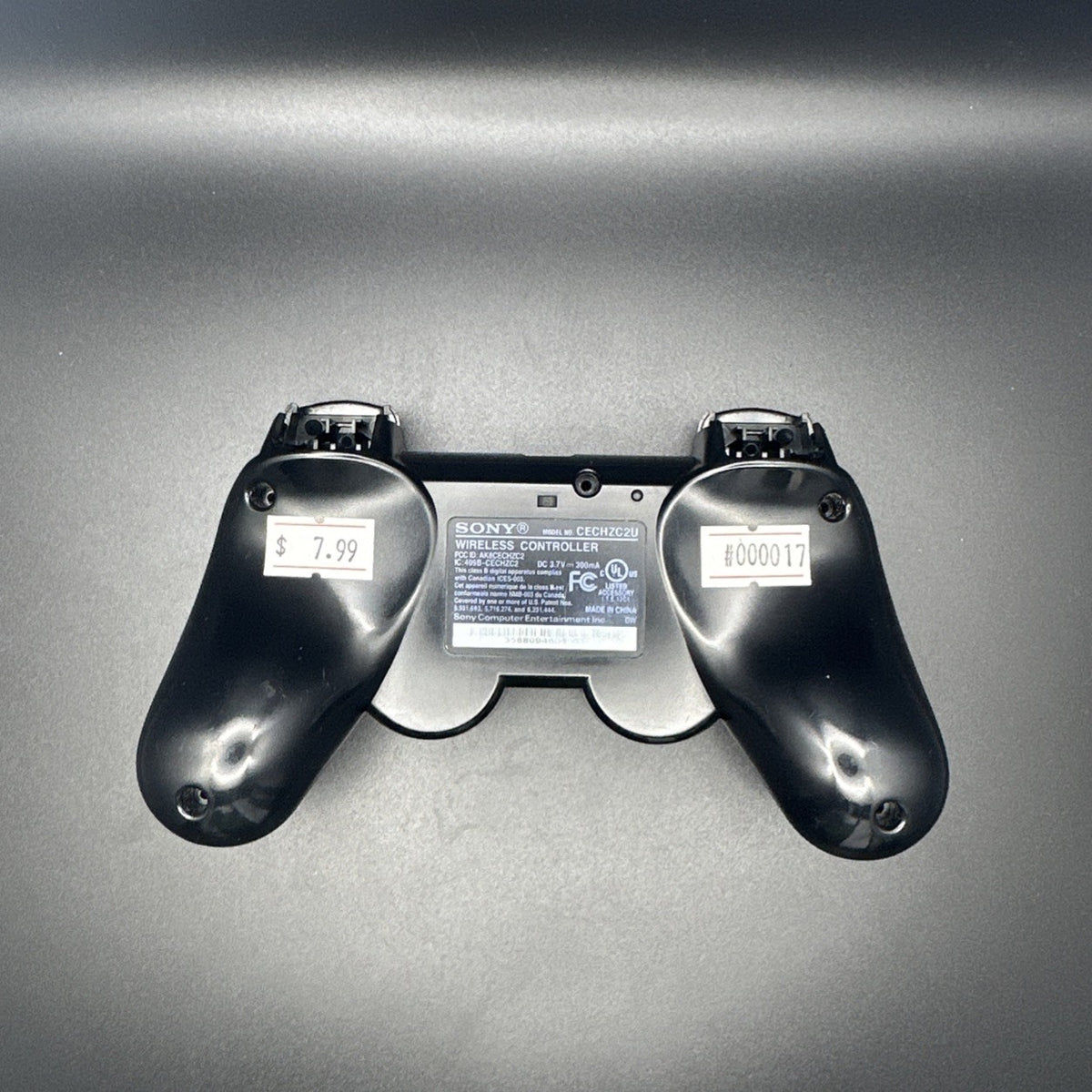 SHELL ONLY Sony Playstation DualShock Controller - BLACK