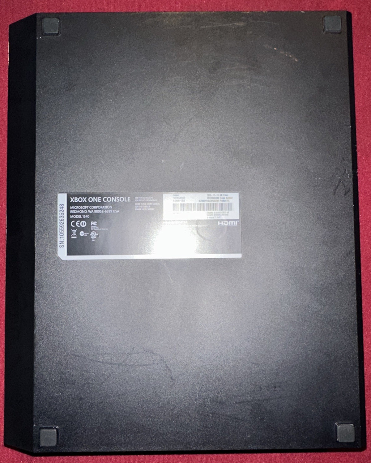 Microsoft Xbox One Day One Edition - Black Console