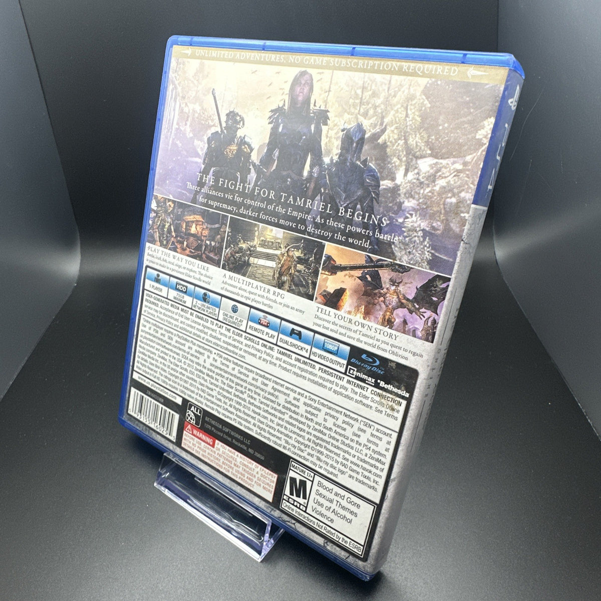 The Elder Scrolls Online: Tamriel Unlimited (Sony PlayStation 4, 2015)