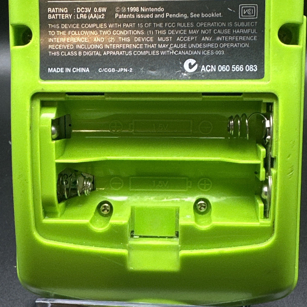Gameboy Color Green - NEW SCREEN