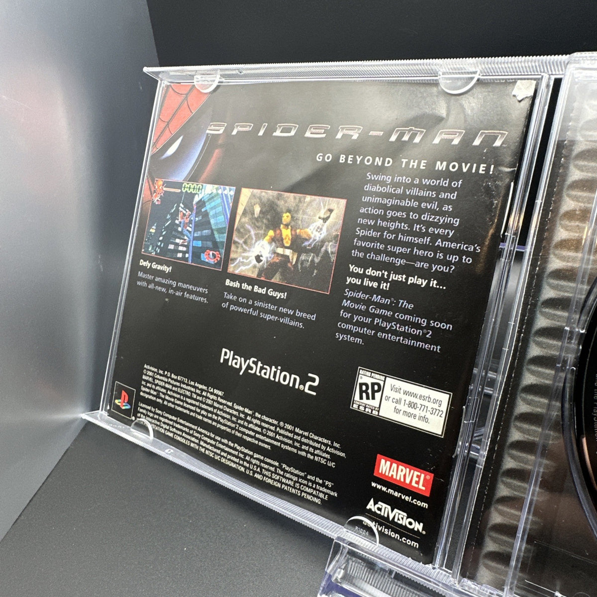 Spider-Man 2 -- Enter: Electro (Sony PlayStation 1, 2001)
