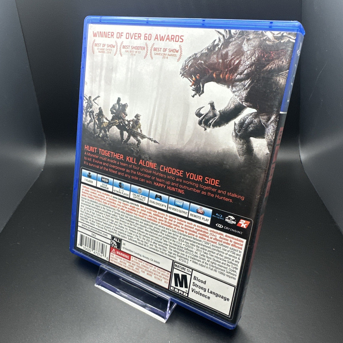 Evolve (Sony PlayStation 4, 2015)