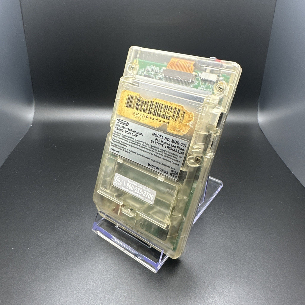 GAMEBOY POCKET CIB - NINTENDO (CLEAR SHELL)