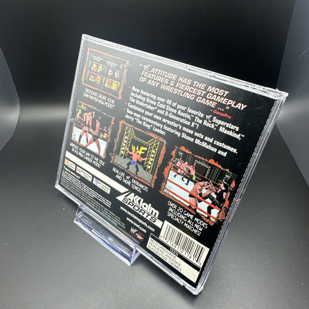 WWF Attitude (Sony PlayStation 1, 1999)