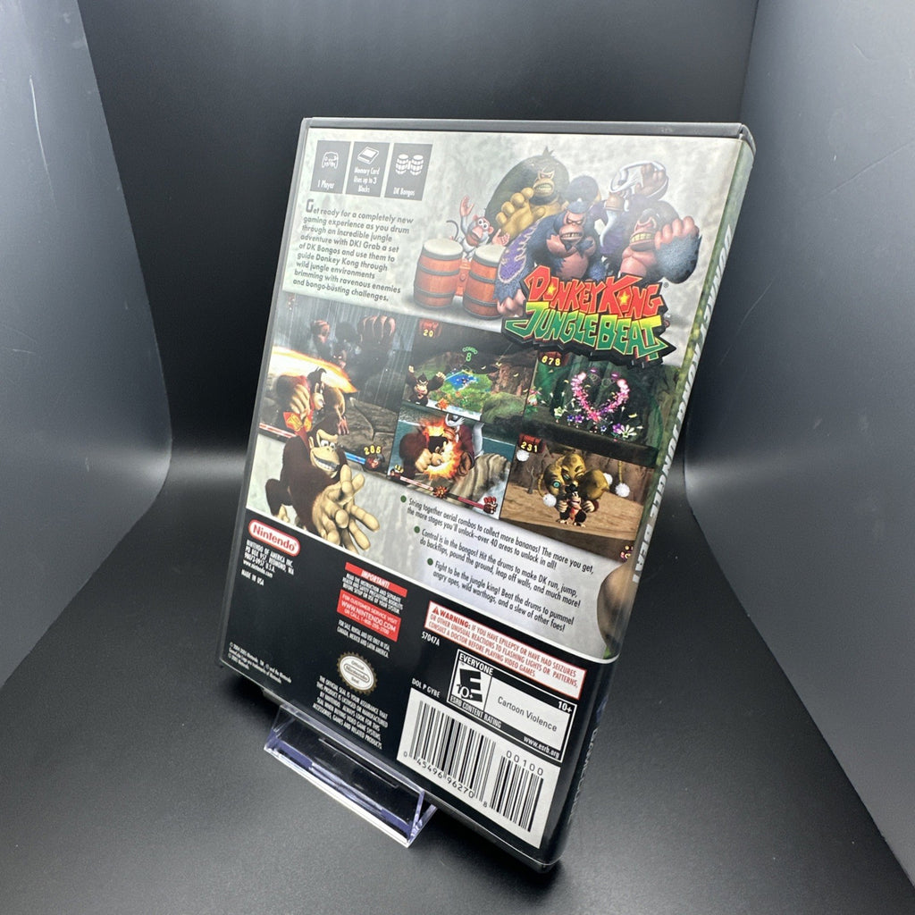 Donkey Kong Jungle Beat (2005 Nintendo GameCube) CIB