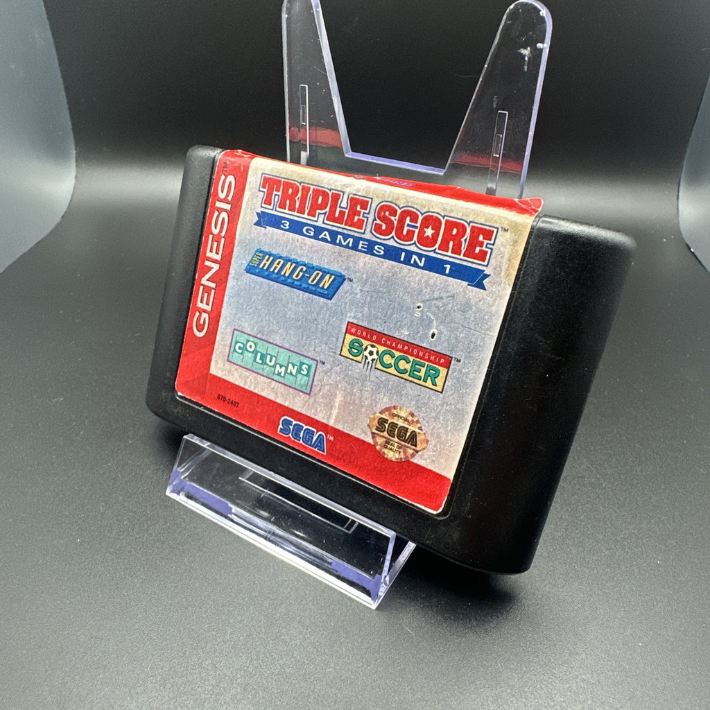 Triple Score: 3 Games in 1 (Sega Genesis, 1993)