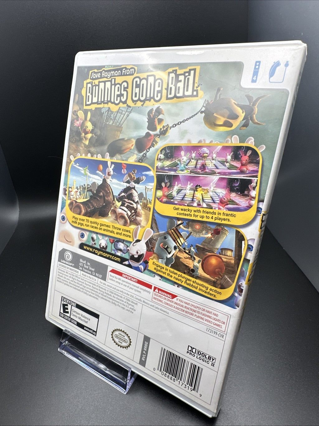 Rayman Raving Rabbids (Nintendo Wii, 2006)