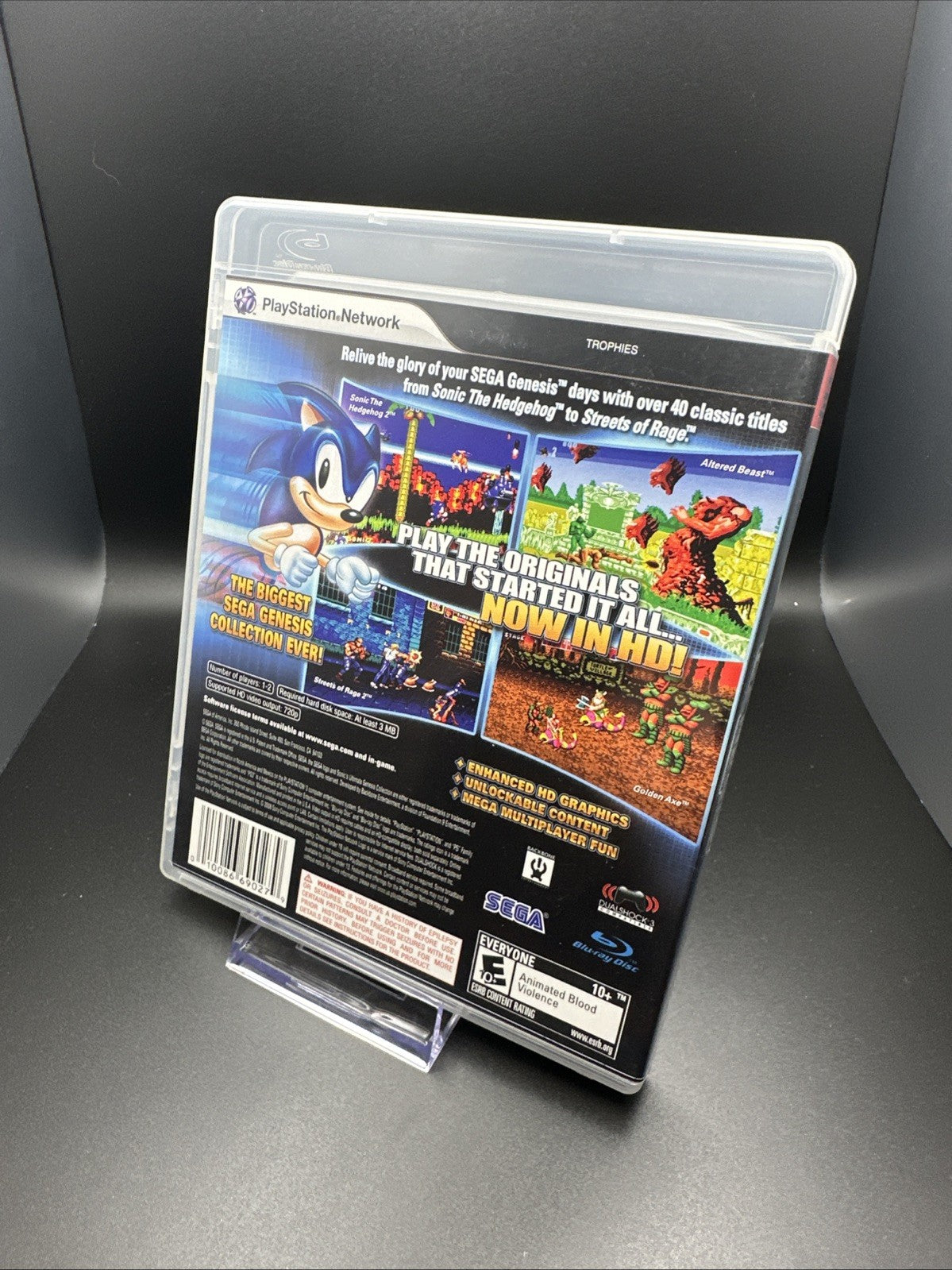 Sonic's Ultimate Genesis Collection (Sony PlayStation 3, 2009)