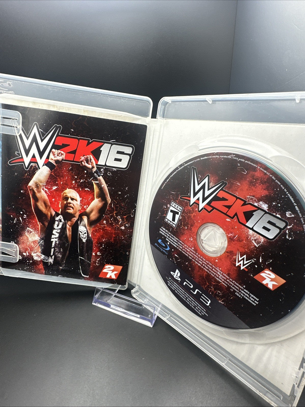 WWE 2K16 (Sony PlayStation 3, 2015)