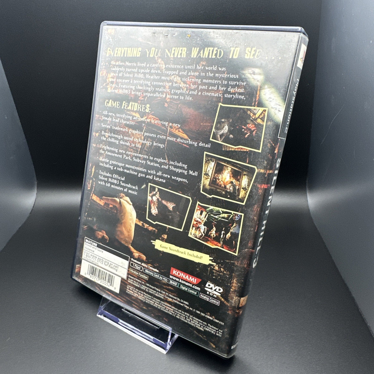 Silent Hill 3 - Sony PlayStation 2 NO BONUS DISC