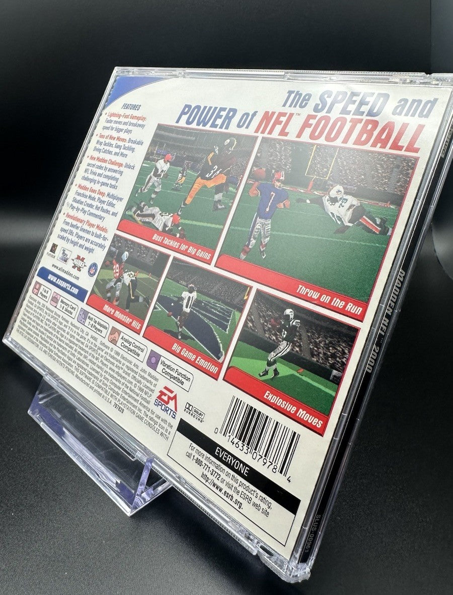 Madden 2000 Football - Sony PlayStation 1