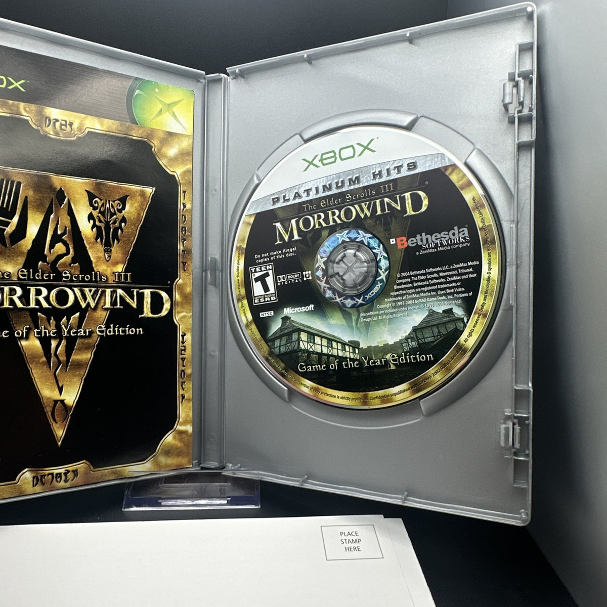 Elder Scrolls III: Morrowind - WITH MAP CIB (Microsoft Xbox, 2003)