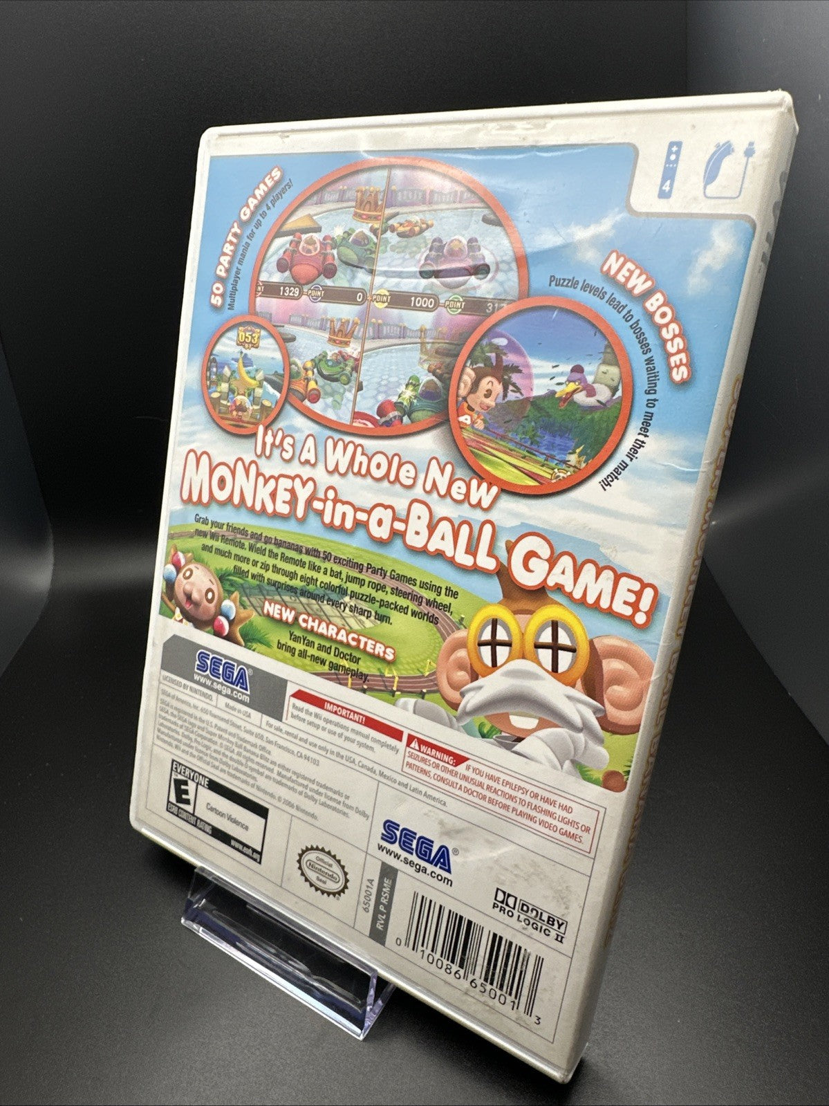 Super Monkey Ball: Banana Blitz (Nintendo Wii, 2006)