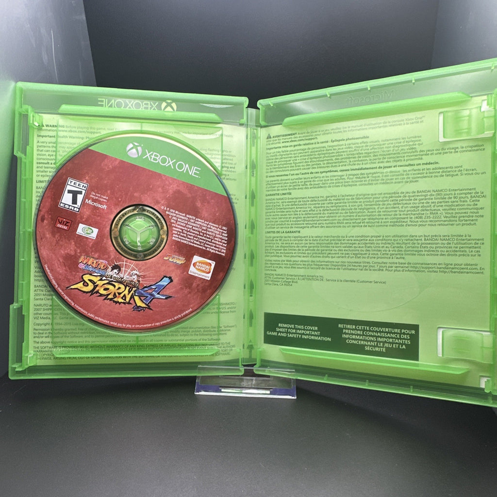 Naruto Shippuden: Ultimate Ninja Storm 4 (Microsoft Xbox One, 2016)