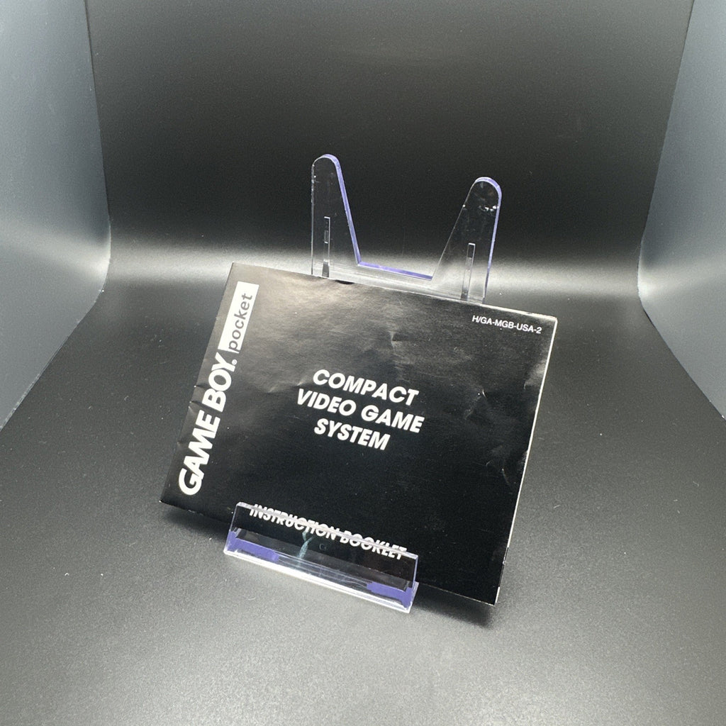 GAMEBOY POCKET CIB - NINTENDO (CLEAR SHELL)