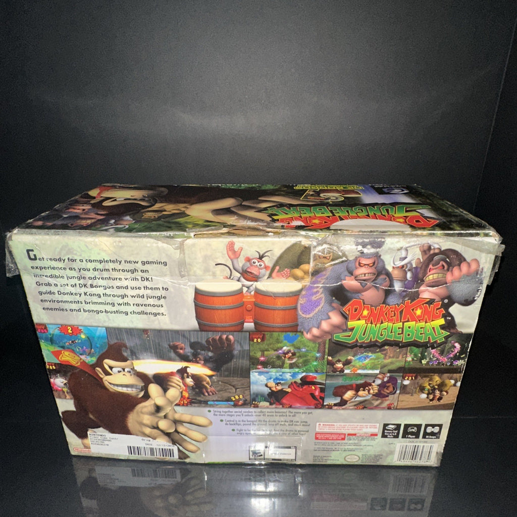 Donkey Kong Jungle Beat (2005 Nintendo GameCube) CIB