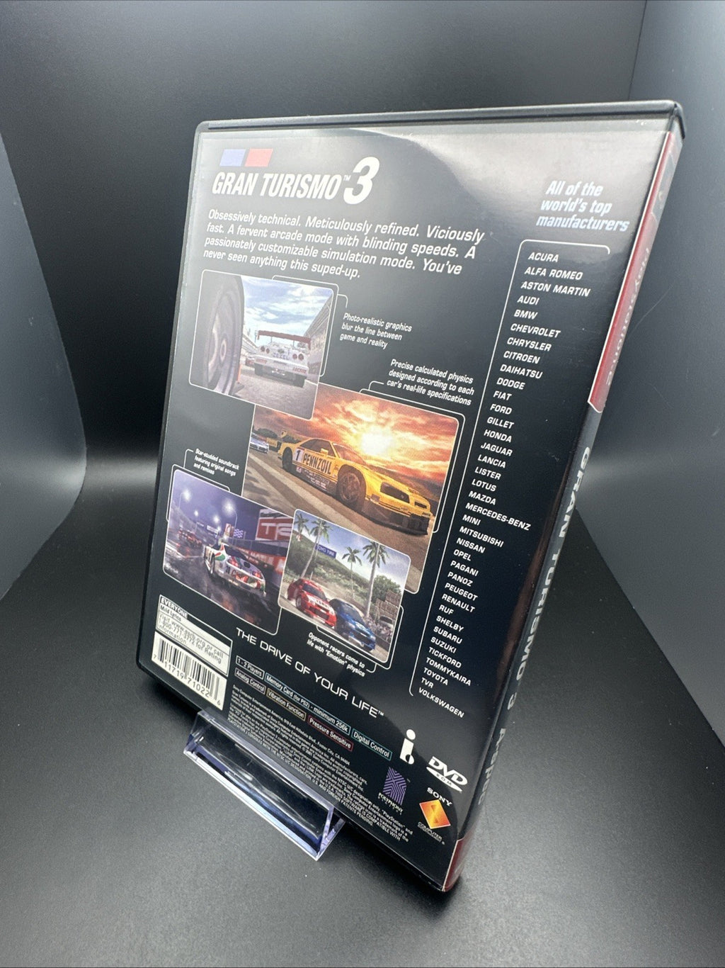 Gran Turismo 3 A-spec Video Game (Sony PlayStation 2, 2006)