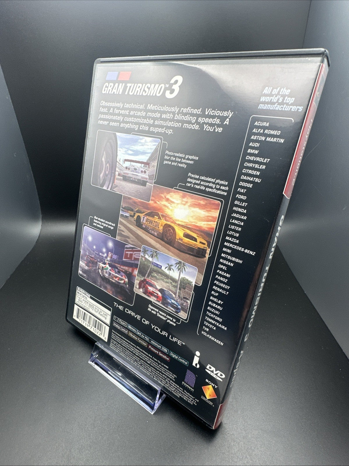 Gran Turismo 3 A-spec Video Game (Sony PlayStation 2, 2006)