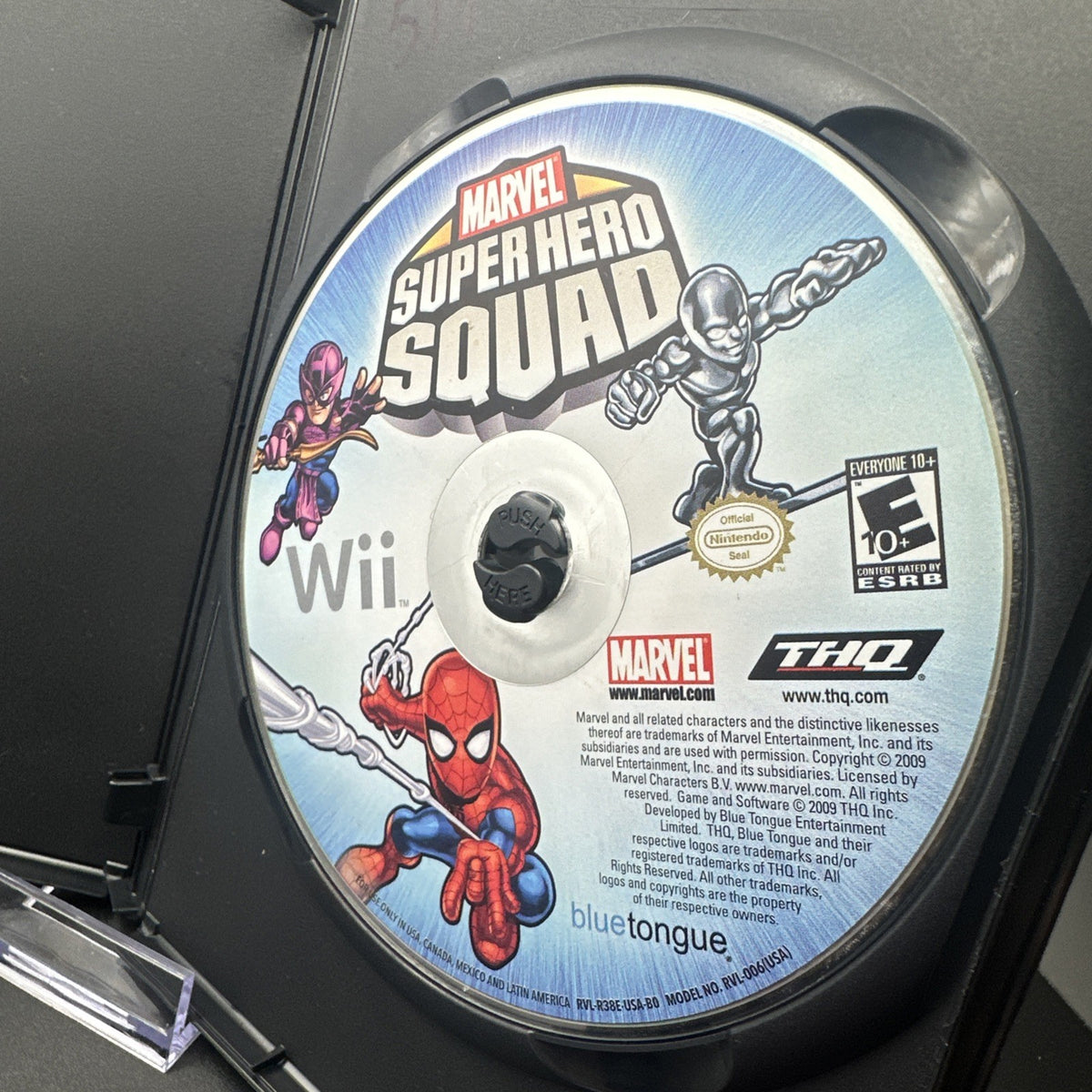 Marvel Squad Hero Wii