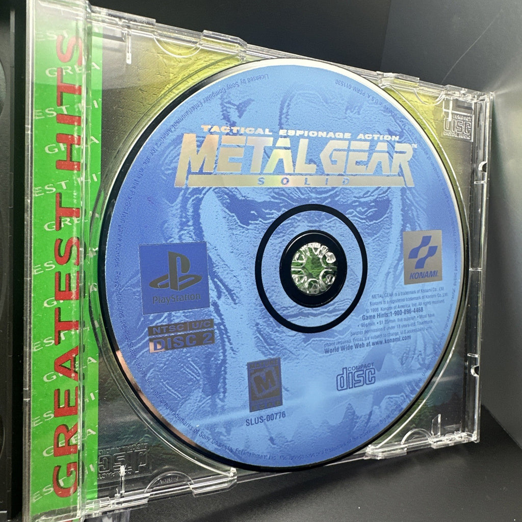Metal Gear Solid Greatest Hits (Sony PlayStation 1, 1999)