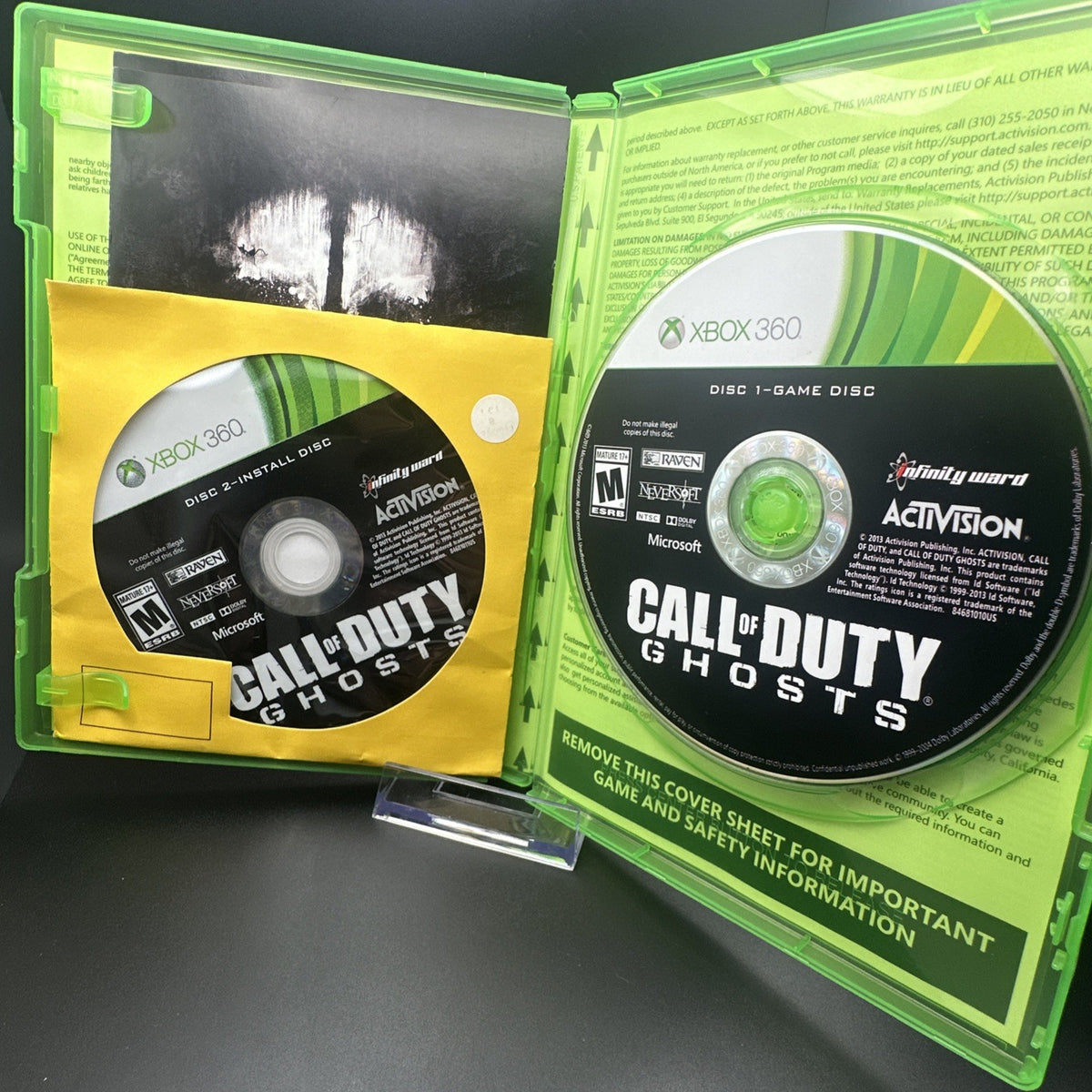 Call of Duty: Ghosts (Microsoft Xbox 360, 2013)