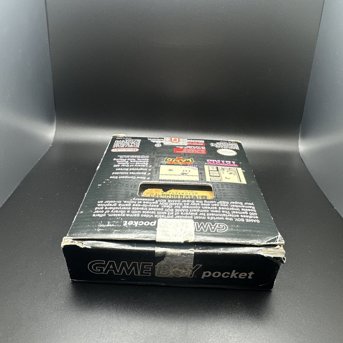 GAMEBOY POCKET CIB - NINTENDO (CLEAR SHELL)