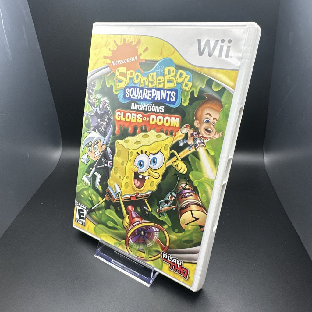 SpongeBob SquarePants Featuring Nicktoons: Globs of Doom (Nintendo Wii, 2008)