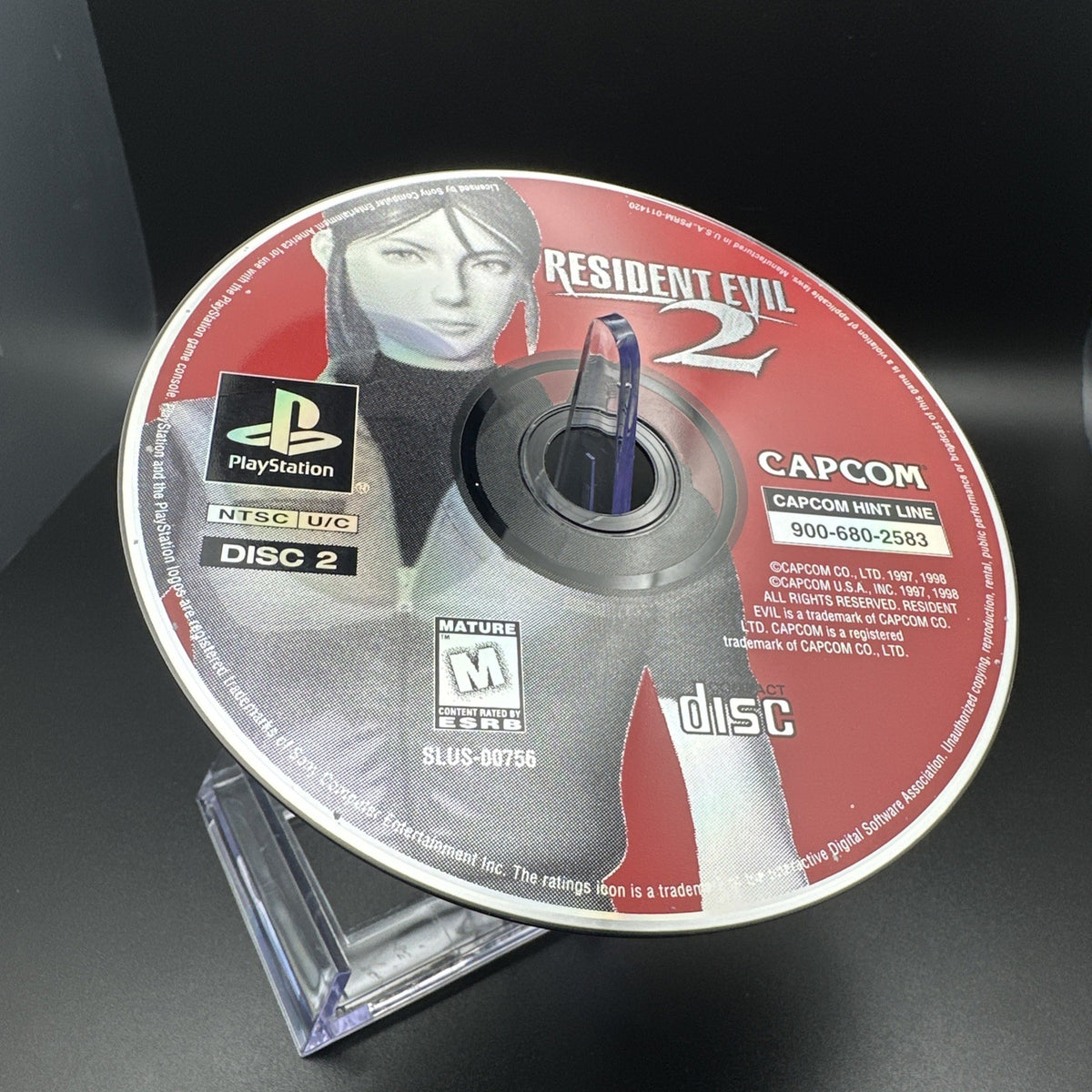 Resident Evil 2 (Sony PlayStation 1, 1998)